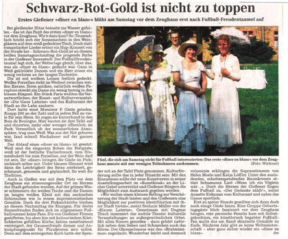 Gieener Allgemeine vom 05.07.2010